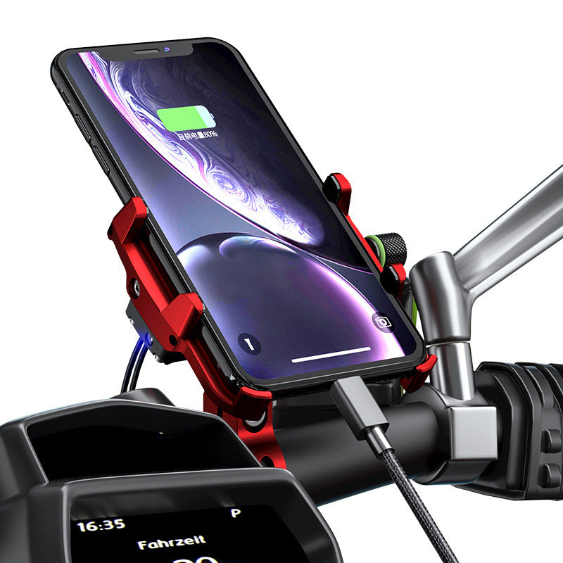 Motorcycle Aluminum Alloy Mobile Phone Holder