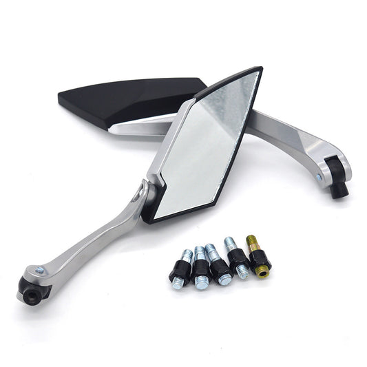 Rhombus Aluminum For Motorcycle Rearview Mirror