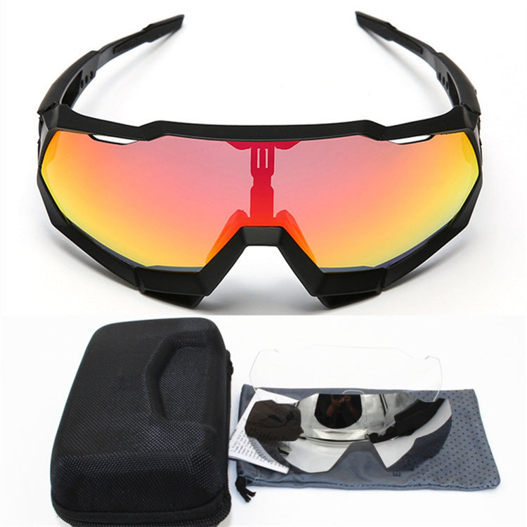 Bicycle riding glasses