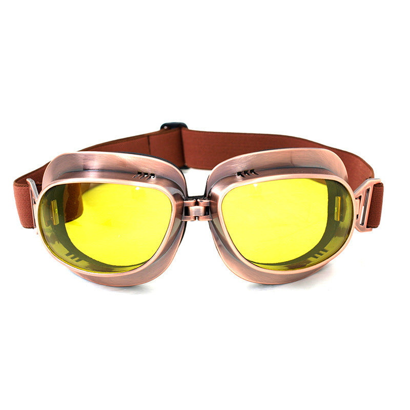 Vintage Goggles Classic Motorcycle Safety Glasses