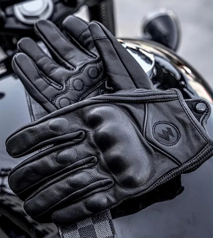 Moto gloves men Motorcycle Gloves Leather Motocross gloves Motorcyclist Protection Goatskin Touchscreen Gloves Tactical gloves