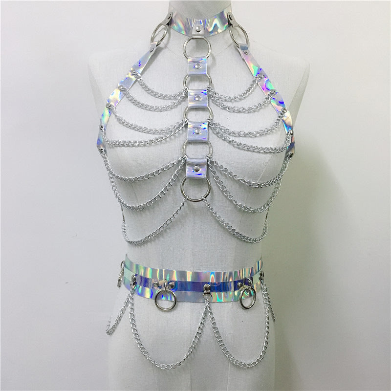 Creative Versatile Laser Ladies Belt Jewelry